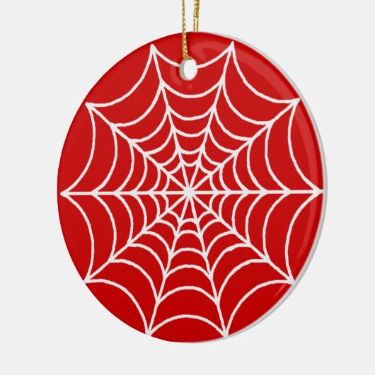 Spider Web Keramikornament (Links)