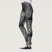 Spider Web Leggings - Gothic Halloween Cobweb (Links)