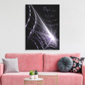 Spider Web Leinwanddruck (Insitu (Wohnzimmer))