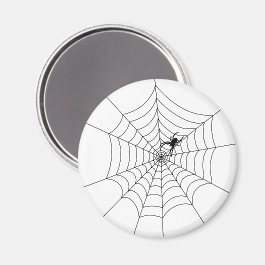 Spider Web Magnet (Vorderseite/Rückseite)