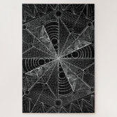Spider Web Mandala Puzzle (Vertikal)