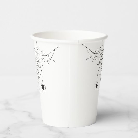spider web net pappbecher (Rechts)