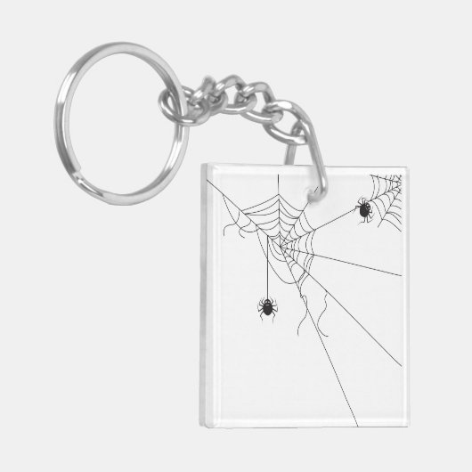 spider web net schlüsselanhänger (Vorderseite links)
