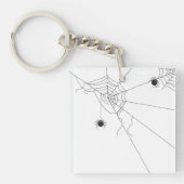 spider web net schlüsselanhänger (Vorderseite)