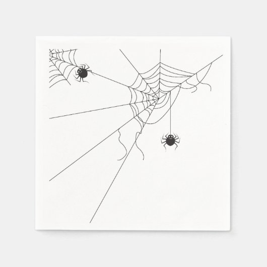 spider web net serviette (Vorderseite)
