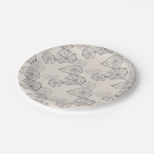 Spider Web Pappteller (Schrägansicht)