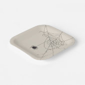 spider web pappteller (Gewinkelt)