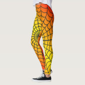 Spider Web Pattern ~ Feuermuster ~ Leggings (Links)
