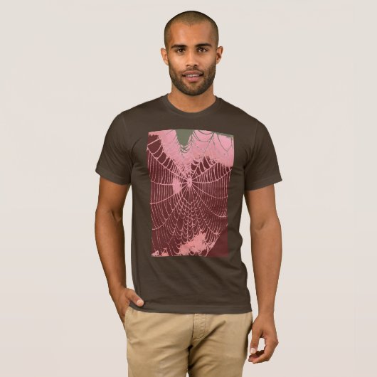 Spider Web Pop Art T-Shirt (Vorne ganz)
