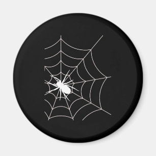 Spider Web Pregnancy Ankündigung Halloween Magnet