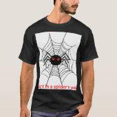 Spider Web Premium - T - Shirt (Vorderseite)