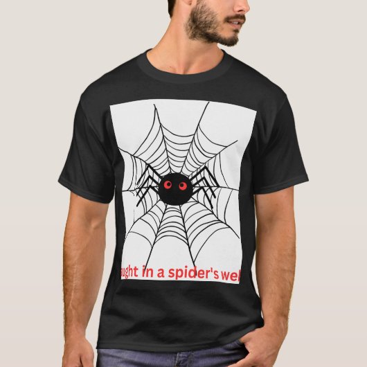 Spider Web Premium - T - Shirt (Vorderseite)