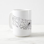 Spider Web Ribbon Kaffeetasse (Vorderseite Links)