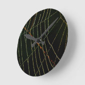 Spider Web Runde Wanduhr (Winkel)
