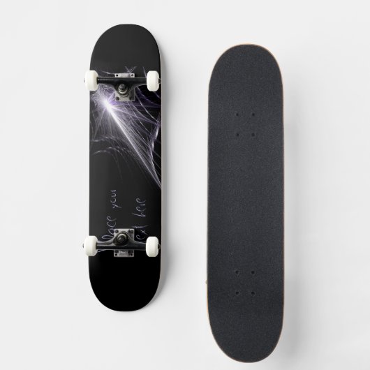 Spider Web Skateboard (Vorderseite)