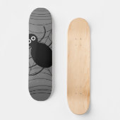 Spider Web Spider Halloween Skateboard (Vorderseite)