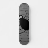 Spider Web Spider Halloween Skateboard (Vorne)