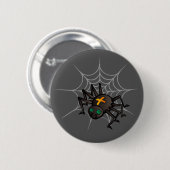 Spider & Web-Standard 2 1/4 Zoll-Round-Button Button (Vorne & Hinten)