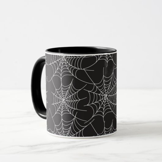 Spider Web-Tasse - kreativ und stilvoll Tasse (Vorderseite Links)