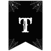 Spider Web Trick oder Treat Kürbislaterne Hallowee Wimpelkette (Zweite Fahne)