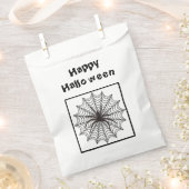 Spider Web und Black Spider Halloween Geschenktütchen (Ausgeschnitten)