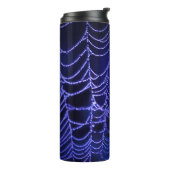 Spider Web und Mond Thermosbecher (Nach links gedreht)