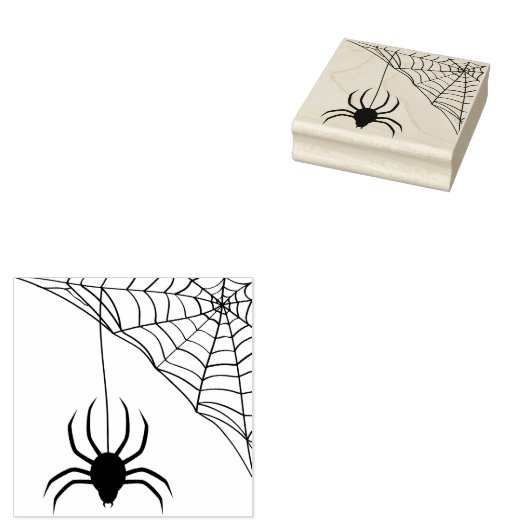 Spider Web und Spider Gummistempel (Stempel)
