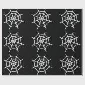 Spider Web Wrapping Paper Geschenkpapier (Flach)