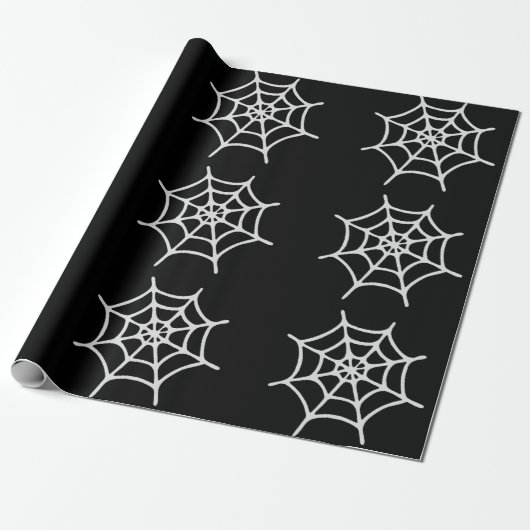Spider Web Wrapping Paper Geschenkpapier (Ungerollt)