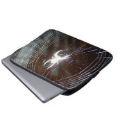 Spider Webbed Laptopschutzhülle (Vorne Knopf)