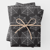 Spider-Webmuster Geschenkpapier Set (Beispiel)