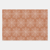 Spider-Webmuster Geschenkpapier Set (Vorderseite 3)