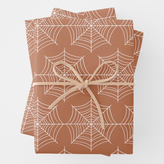Spider-Webmuster Geschenkpapier Set (Beispiel)