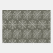 Spider-Webmuster Geschenkpapier Set (Vorderseite 3)