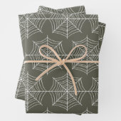 Spider-Webmuster Geschenkpapier Set (Beispiel)