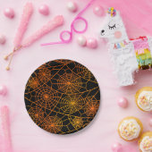 Spider Webs Cloth Napkin Pappteller (Party)