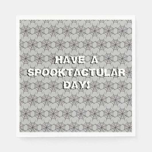 Spider Webs Musterpapier Napkins Serviette (Vorderseite)