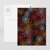 Spider Webs Postkarte (Vorne/Hinten)