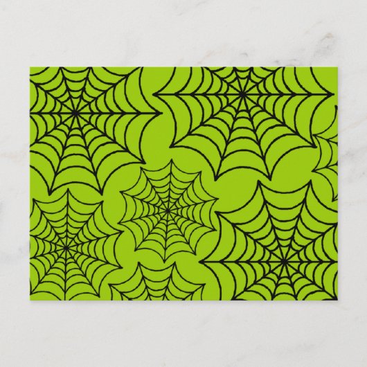 Spider Webs Postkarte (Vorderseite)