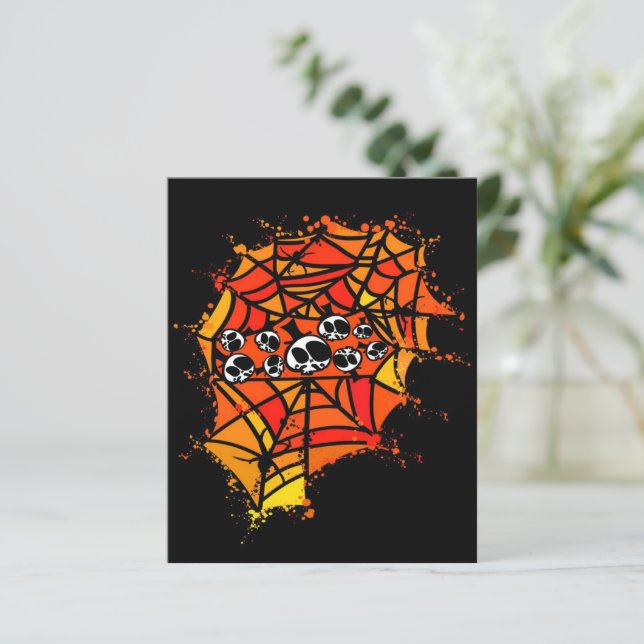 Spider Webs | Spider Skull (Stehend Vorderseite)