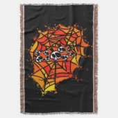 Spider Webs | Spider Skull Decke (Vorderseite Vertikal)
