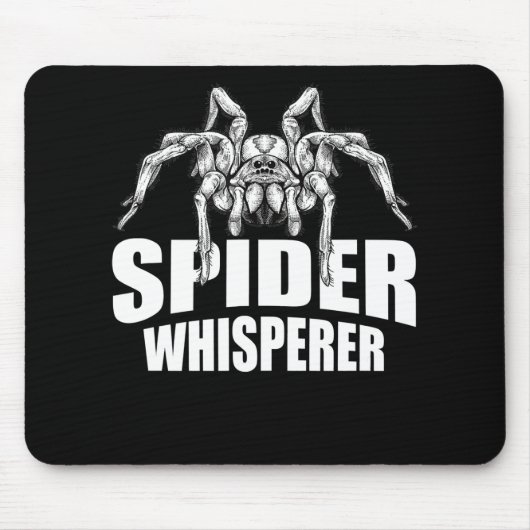 Spider Whisperer Halloween Tarantula Spider Gift Mousepad (Vorne)