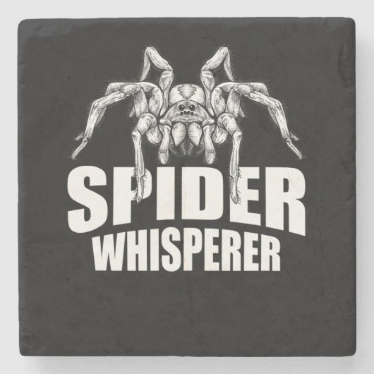 Spider Whisperer Halloween Tarantula Spider Gift Steinuntersetzer (Vorderseite)