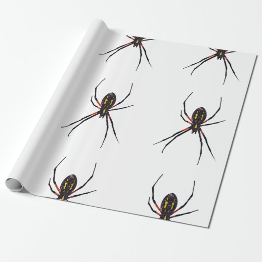 Spider Wrapping Paper Geschenkpapier (Ungerollt)