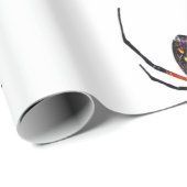 Spider Wrapping Paper Geschenkpapier (Rolleneckpunkt)