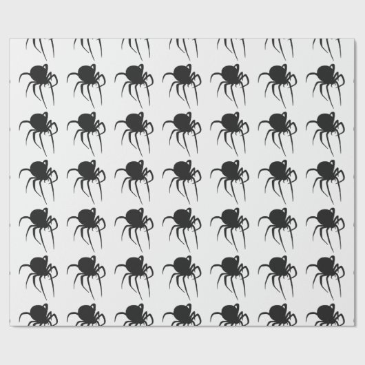 Spider Wrapping Paper Geschenkpapier (Flach)