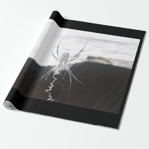 Spider Wrapping Paper Geschenkpapier