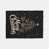Spider Xmas Tree Spiders Weihnachtsbaum Tank Top2 Fleecedecke (Vorderseite (Horizontal))
