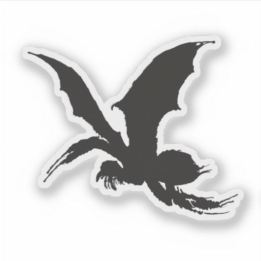 Spiderbat Icon - Aufkleber (Vorderseite)