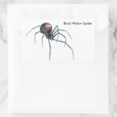Spiderbild für Rectangle-Stickers-Glossy Rechteckiger Aufkleber (Tasche)